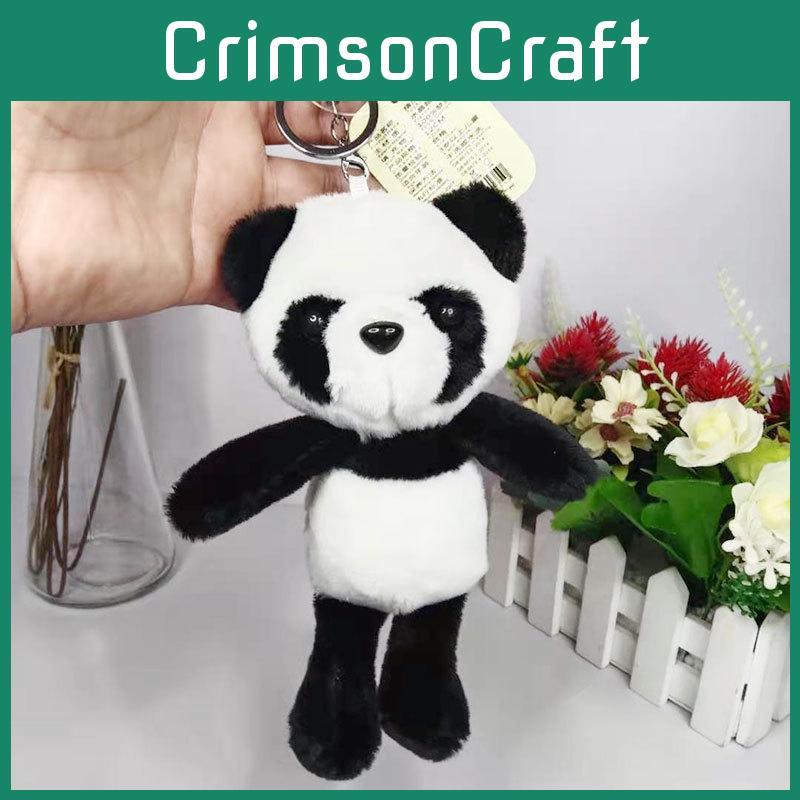 Panda Delightful Stuffed Toy Keychain Ultra Soft 18cm Creative Accessory Backpack