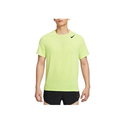 Aeroswift Dri-Fit Adv Comfortable Soft Skin-Friendly Breathable Solid Color Fashion Short Sleeve T-Shirt Men Tops Light-Lemon-Yellow HJ3378-736