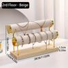 1pc Step Velvet Necklace Bracelet Foot Chain Display Stand Desktop Bedroom Dressing Table Sales Cabinet, Business Cabinet