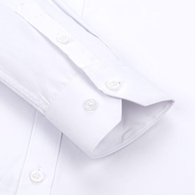 ROMON Men's Casual Cotton Blend Long Sleeve Shirt