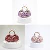 New Chinese Style Bamboo Handbag With Embroidery And Sequins For Daily Wear