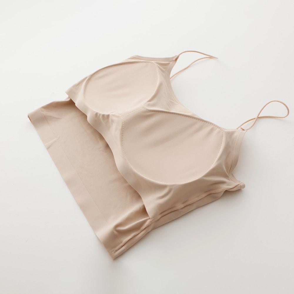 Kojeuneog Cap Seamless Strap Tank Top