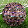Demon Slayer Print Size 5 Soccer Ball, Standard Match Football for Sports Game and Team Practice, Ideal Gift for Soccer Fans