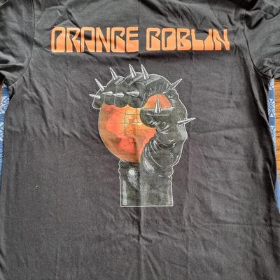 VTG Orange Goblin Band Album Black T-shirt Short Sleeve All Sizes 2F221