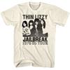 Thin Lizzy Jailbreak 1976 US Tour Herren T-Shirt