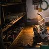Luce da lavoro a LED a batteria con magnete, Luce da officina a LED pieghevole per riparazione auto, officina, garage, campeggio, illuminazione di emergenza