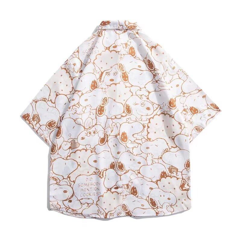 Pánská retro košile, pánský letní outfit, studentský volný střih, výklenek, neformální pánský top, svrchní oblečení, plážový top