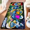 S-Smurfs Cute Door Mat Nordic Style Bedroom Living Room Doormat Home Balcony Anti-Slip Alfombra