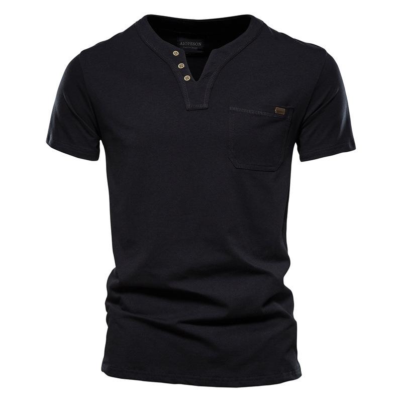 Summer Casual T-shirt Men's Fashion Trend Sports T-shirt Slim Fit