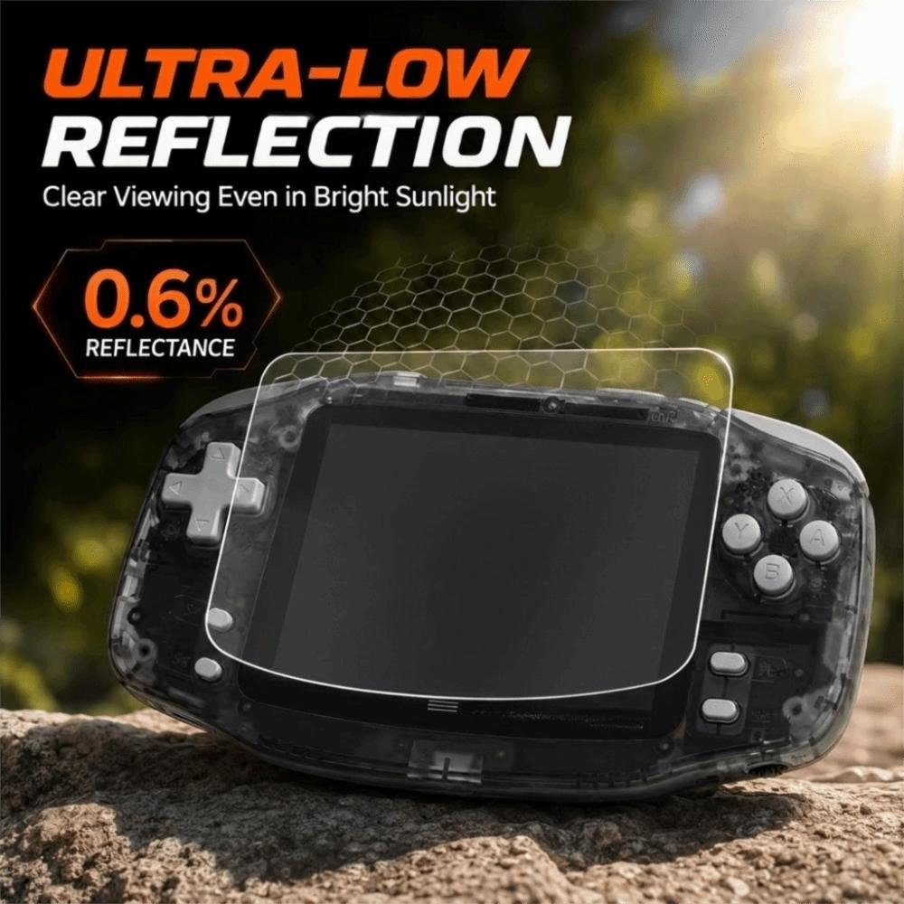 Tempered Glass Screen Protector Game Console Screen Protector Retro Gaming Accessories