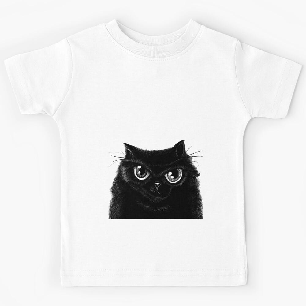 My Fat Black Cat Kids T-Shirt 100