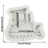 Construction Truck Silicone Mold Bulldozer Crane Excavator Fondant Molds Cake Decorating Tools Theme Cake Dessert Decorated Chocolate Candy Mold