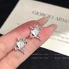 Earrings Fresh Temperament Mermaid Love Alloy Stud Earrings Niche Design High Sense Light Luxury Earrings Tide