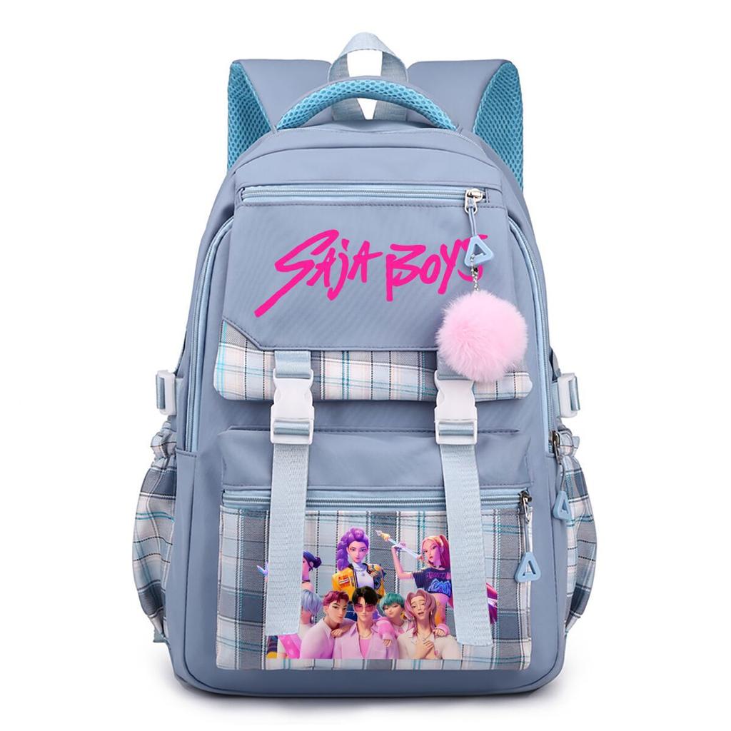 Trend Animation Printing Primary And Secondary School Students Lightweight Spine Backpack Men'S And Women'S Versatile Casual Schoolbag