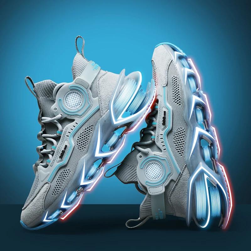 2026 New Summer Blade Shoes for Foreign Trade: Men's Breathable Mesh Face, Versatile Breathable and Trendy Shoes for Students