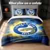 Parramatta Eels Design Bed Bedding Set 1 Duvet Cover + 2 Pillowcases Soft Breathable Household Bed Linens