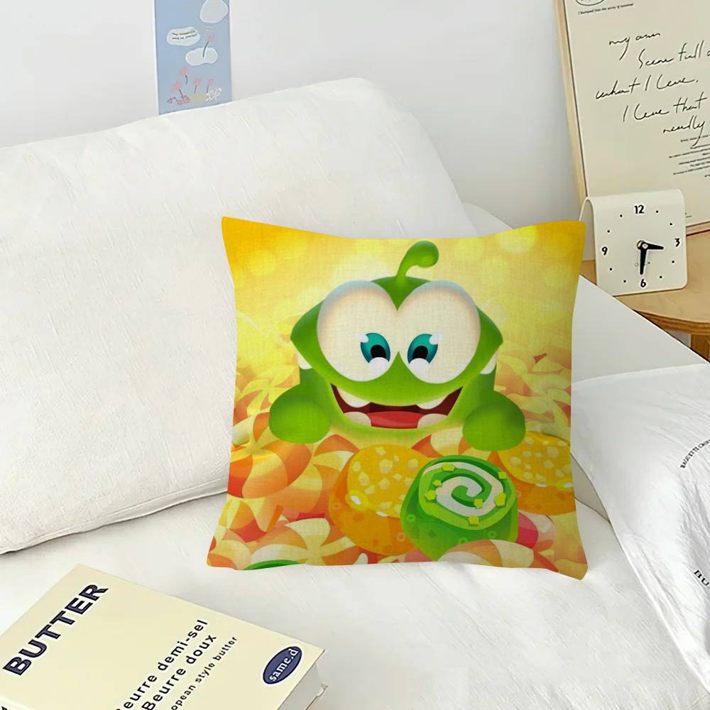 Anime o-o-Om Fun Nom Stories  Pillow Gift Home Office Decoration Bedroom Sofa Car Cushion Cover Case 45x45