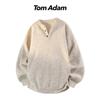TOM ADAM V-Ausschnitt Strickpullover