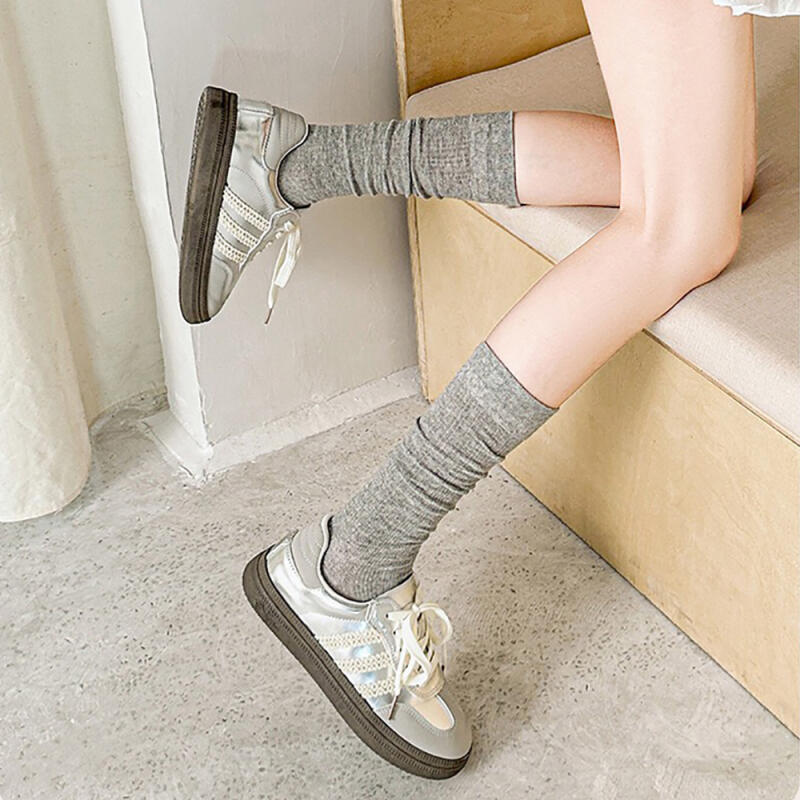 1313 Pattern Half Socks See-through Summer Women s Stockings 01 White