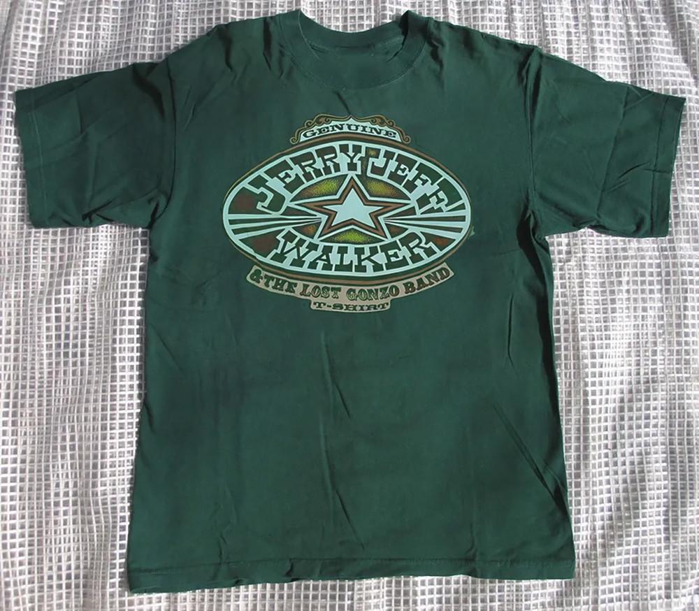 Jerry Jeff Walker Concert 1970s T Shirt Guitar Tour S-5XL TMB3284 Unisex T-Shirt XXXL