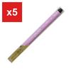 Akashiya Brush Pen 'Shin-Mohitsu Koto', Purple Barrel, SAW-500P-PLZ