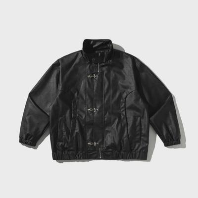 Urban Fanpin 2024 Autumn Men's High-End Retro Leather Motorcycle Jacket