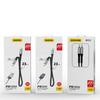 Flat cable short for iPhone USBC Lightning L10P PD 20W 23cm black