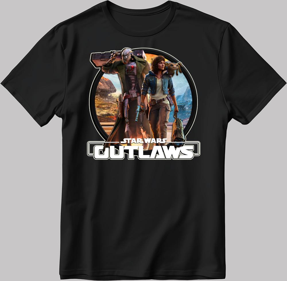 Star Wars Outlaws storm trooper Short Sleeve T Shirt Men Woman Unisex T-Shirt S