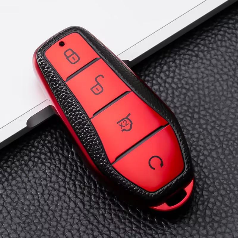 Fit for BYD Han/Destroyer/Qin Plus DMI/Han EV/Dolphin/Tang Car Key Case