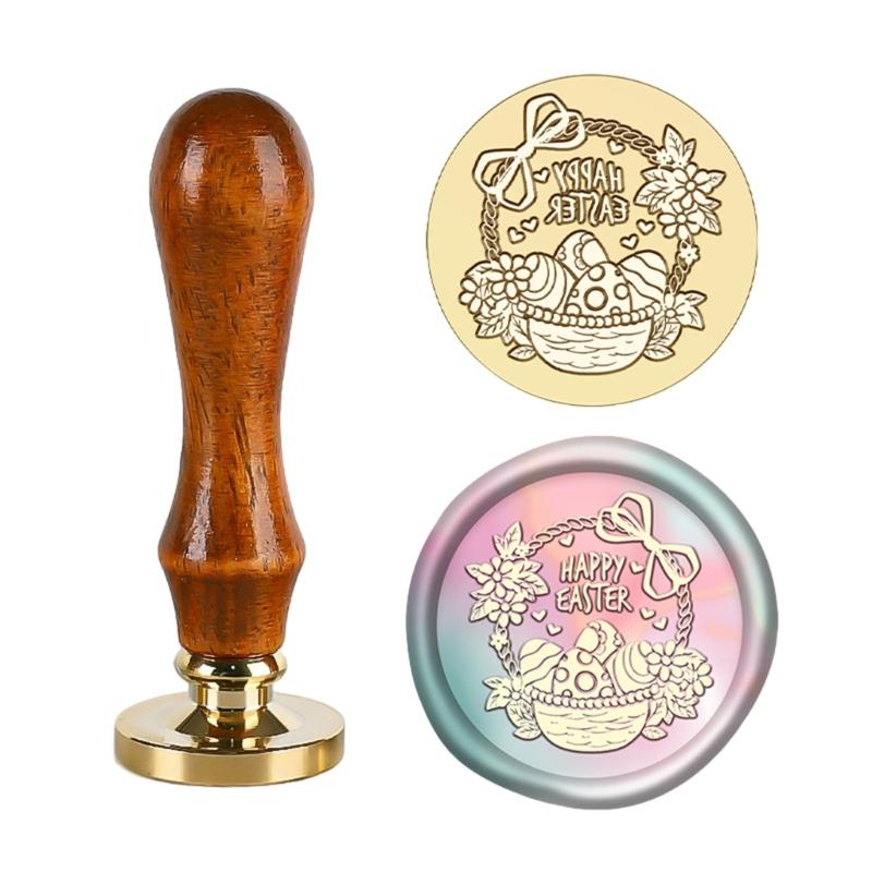Easters Series Sealing Wax Stamps for Scrapbooking Decorations Wax Seal Stamps
