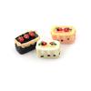 8Pcs Dollhouse Miniature Food Set 1/12 Mini Food Cakes Biscuit For 1/6 Doll
