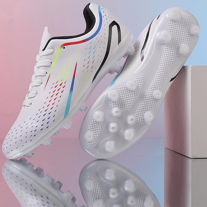 Mens Football Shoes Training Artificial Captain Football Shoes for Kids Boys Soccer Shoes