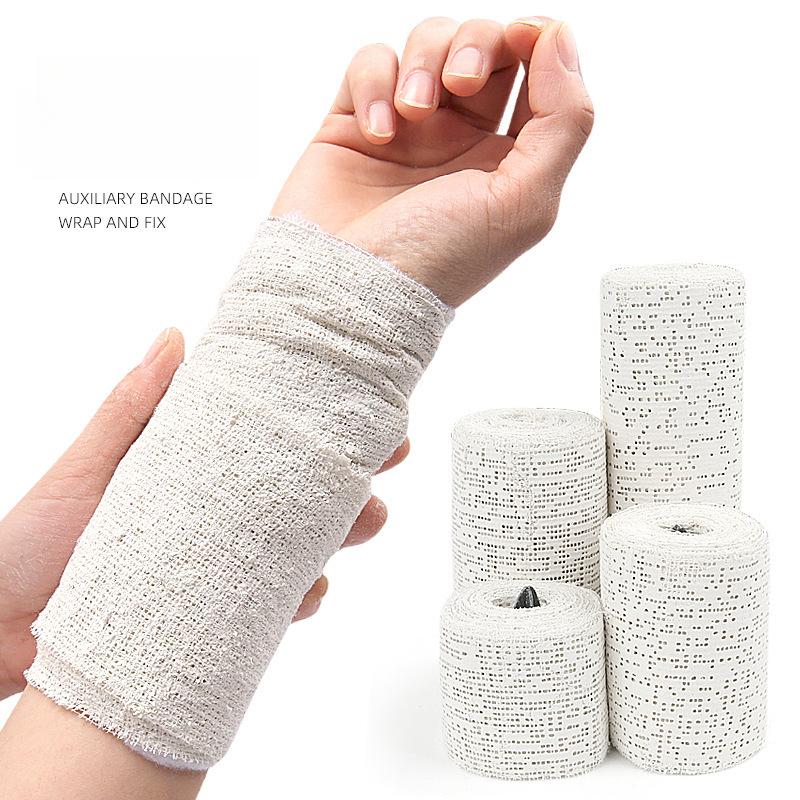 Sportplåsterbandage Elastisk Stretchbandage Fixerad Anti-förskjutning Värmeisolering Hjälptextur Konstmålning Formande Mask