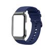 Silikonrem med metallskyddsfodral för Huawei Band 11 / Band 11 Pro Ersättningsarmband för Smartklocka
