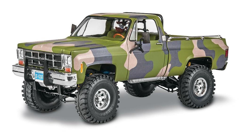 German Revell American Revell 1978 GMC Big Game Country Pickup Plastic Model 7226 (Revell) 1/24
