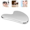 2Pcs Stainless Steel Gua Sha Tool & Lymphatic Drainage Face Brush Set Guasha Scraping Chin Sculpting Tool Face Skin Care Tools