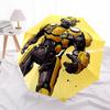 Transformer, Bumblebee Automatic Opening and Closing, 8 rib Structure Portable Umbrella, Suitable for Men and Women in All Seasons  Perfect