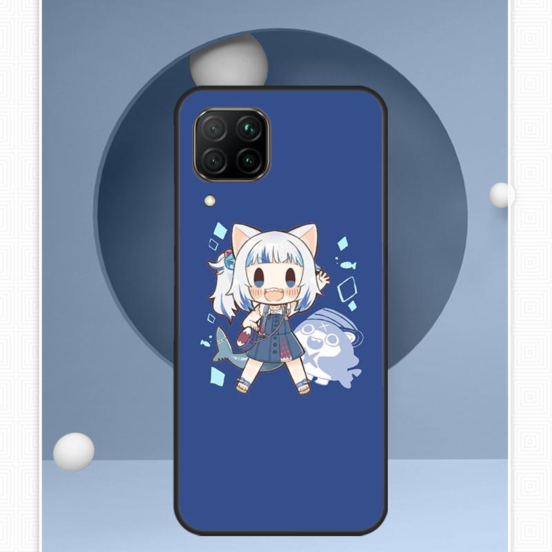 Gawr Gura Hololive Anime For Huawei Nova 12i 12s 11i 8i Y91 Y60 Y70 Y72 Y90 Y61 9 10 SE P20 P40 Lite P30 P60 Pro Case