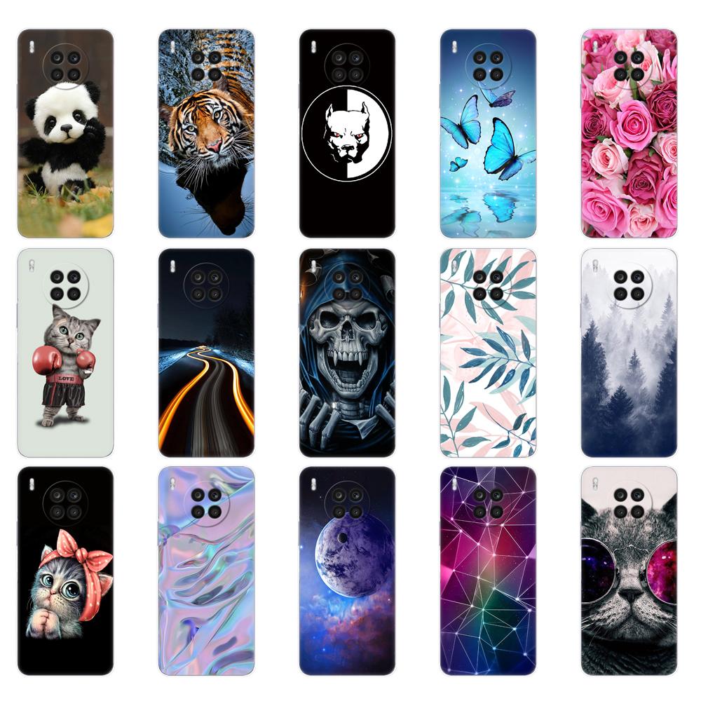 For Honor 50 Lite Case 6.67 Inch Silicon Back Cover Phone Case For Huawei Honor 50 Lite Soft Case TPU Bumper 50Lite Light Funda