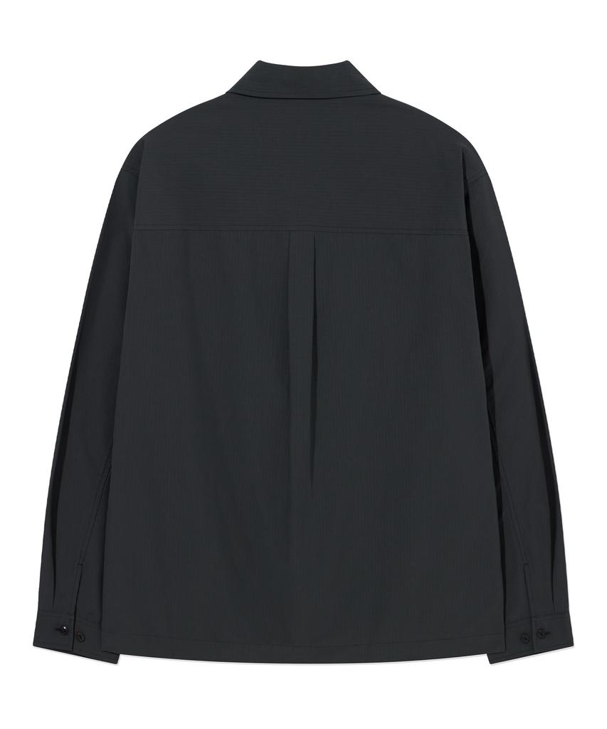 COVERNAT Ripstop Work Shirt Charcoal