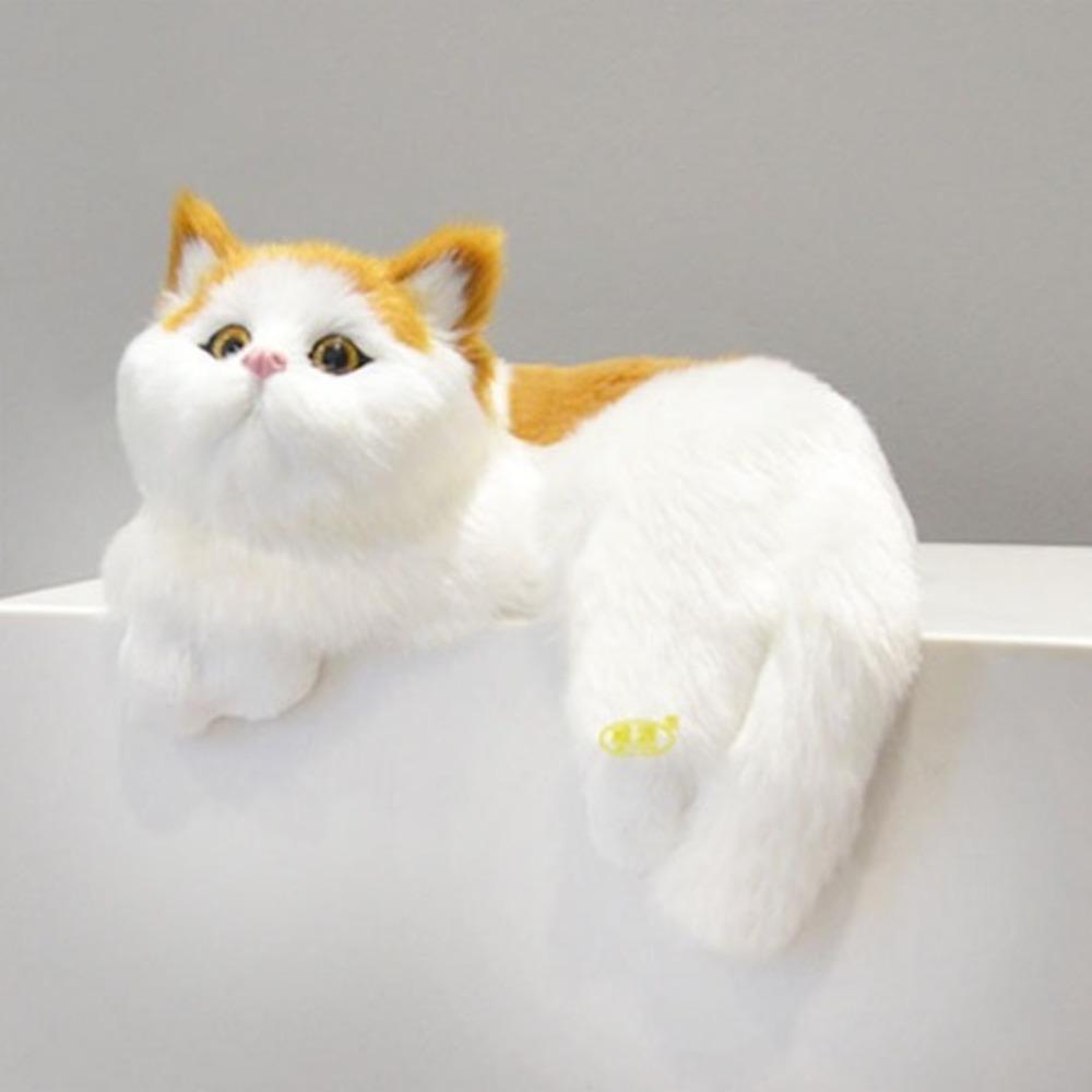 Realistic Simulation Cat Hanging Ornament Animal Figurines Fake Cat Model  Child Gift