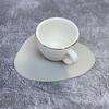 Pebble Faux Leather Triangle Placemat - Waterproof, Oil-proof, Heat Insulation, Christmas Decorative Mat