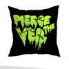 P-Pierce The Veil Music Pillow Case Sofa Living Room Bedroom Headboard Backrest Cushion Square Cushion Nap Time