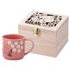 MOOMIN Flowrit Mug Little My 350ml, Microwave/Dishwasher Safe (Wooden Box), Pink, MM952-11H