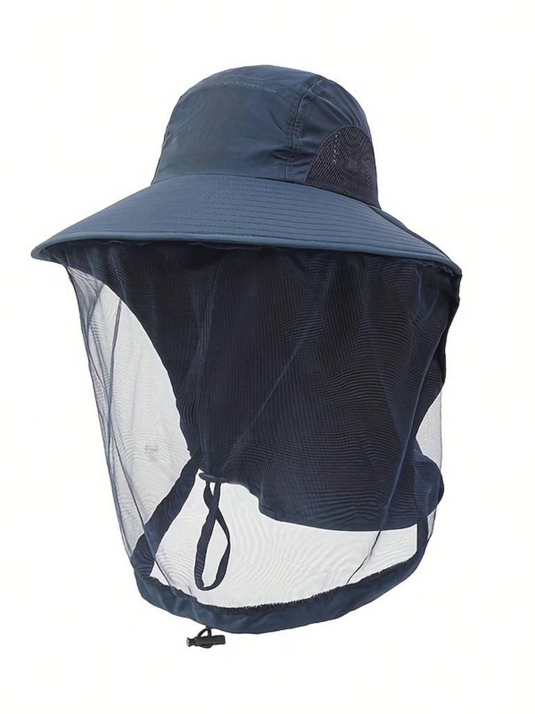 Adult Breathable Waterproof Quick-Dry Adjustable Wide Brim Sun Hat For Hiking Cycling Camping Fishing