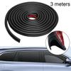 1PC Camper Van Gutter Rain Guard Drip Stop1/2'' PVC Rain Strip Roof J Shape Rain Gutter For Motorhome Parts Rv Camper Accessory