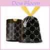 Plastic Drawstring Trash Bag With Thick Pe Material For Kitchen And Bathroom Cleaning