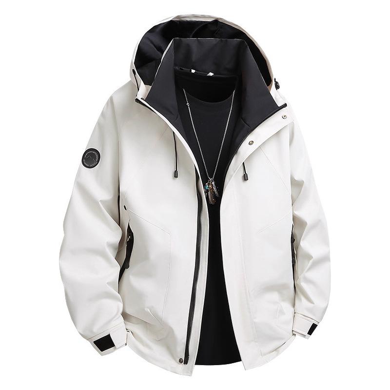 Wiosna i Jesień Nowa Odzież Outdoorowa Kurtka Męska Kurtka Casual Wiatroodporna i Wodoodporna Odzież Jesienna Odzież Wierzchnia