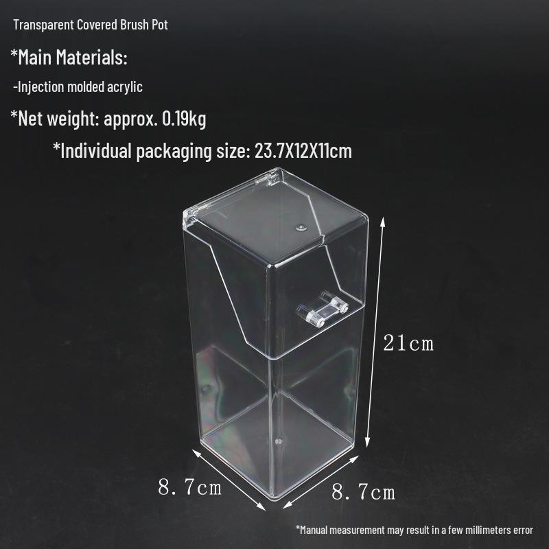 Multi-Grid Transparent Lipstick Holder Storage Display for Beauty Cosmetics