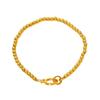 Beaded Bracelet Jewelry Fashionable Stainless Steel 18K Real Gold Plated with Niche High-end Feel Unisex